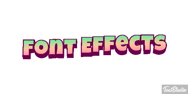 Font Effects Metin efekti