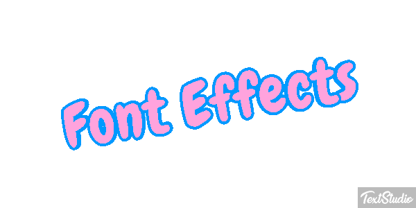Font Effects Metin efekti