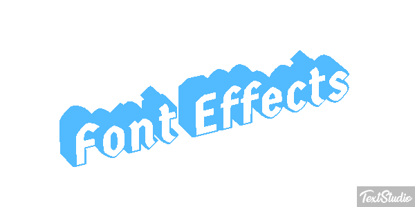 Font Effects Metin efekti