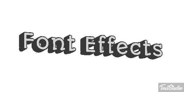 Font Effects Metin efekti