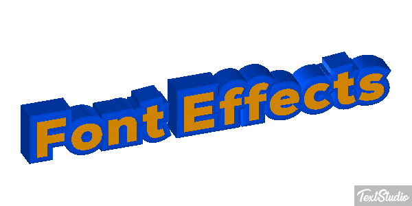 Font Effects Metin efekti