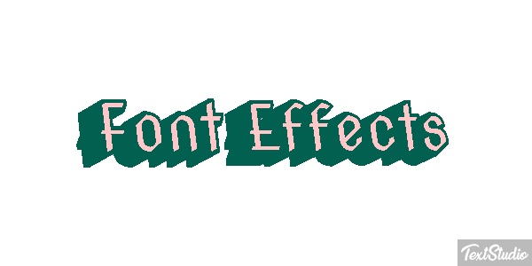 Font Effects Metin efekti
