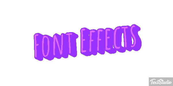 Font Effects Metin efekti