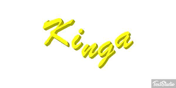 Kinga Effetto testo