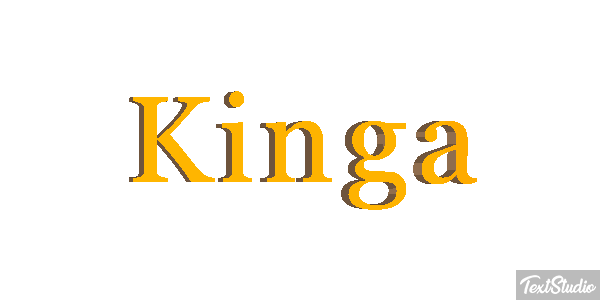 Kinga Effetto testo
