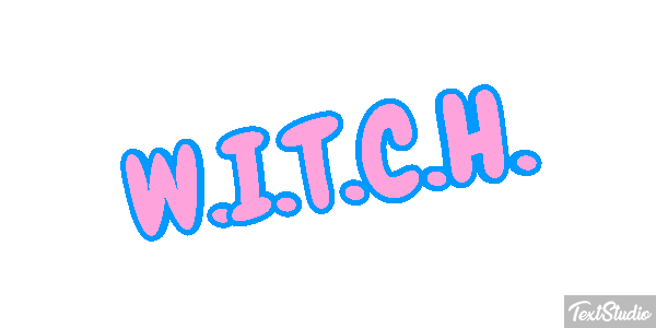 W.I.T.C.H. Efeito do texto