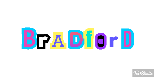 Bradford Effet de texte