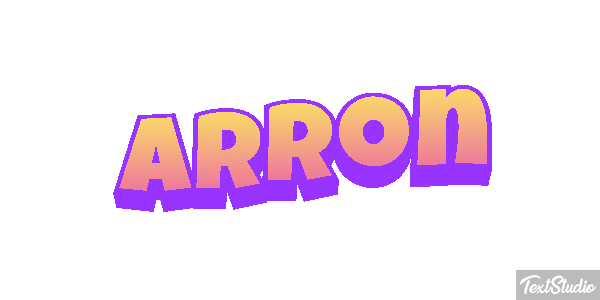 Arron Effetto testo