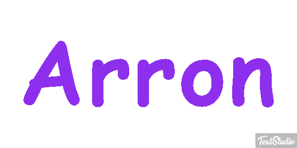 Arron Effetto testo