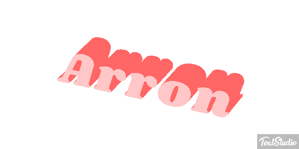 Arron Effetto testo