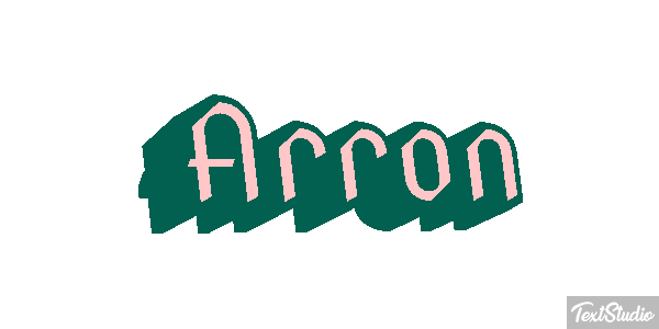Arron Effetto testo
