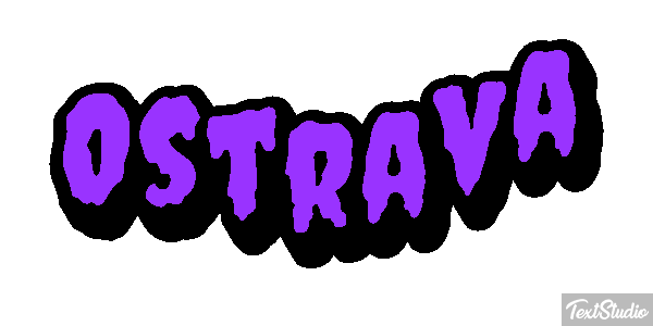 Ostrava Tekst effect