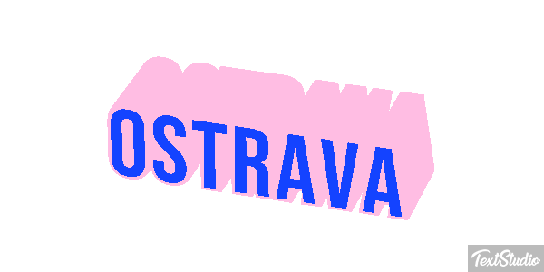 Ostrava Tekst effect