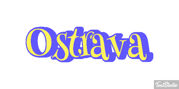 Ostrava Tekst effect