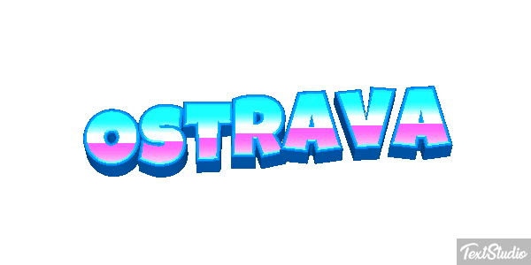Ostrava Tekst effect
