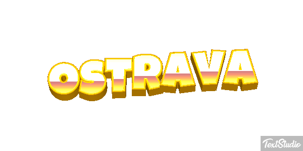 Ostrava Tekst effect
