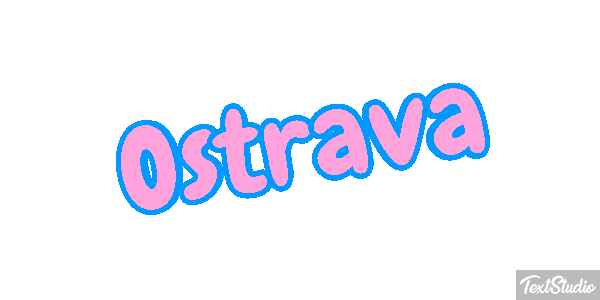 Ostrava Tekst effect