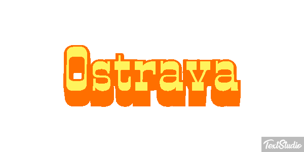 Ostrava Tekst effect