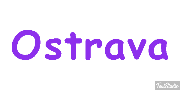 Ostrava Tekst effect