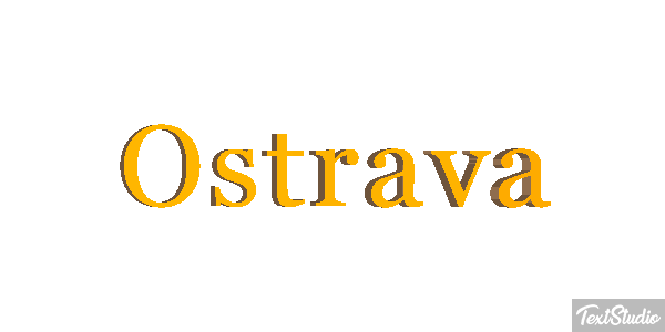 Ostrava Tekst effect