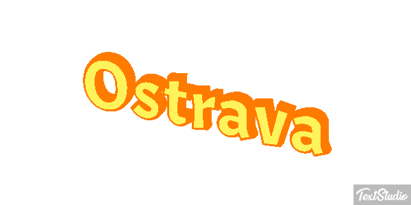 Ostrava Tekst effect