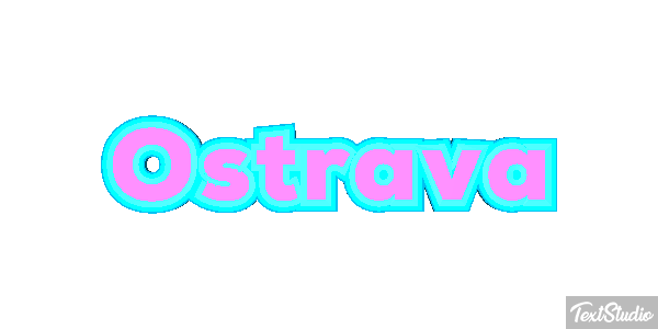 Ostrava Tekst effect