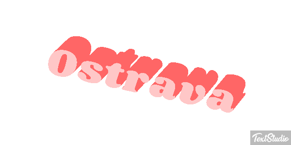 Ostrava Tekst effect