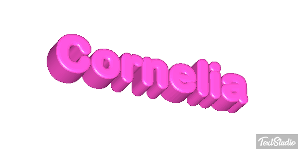 Cornelia Текстовый эффект