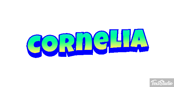 Cornelia Текстовый эффект