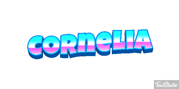 Cornelia Текстовый эффект