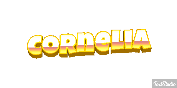 Cornelia Текстовый эффект