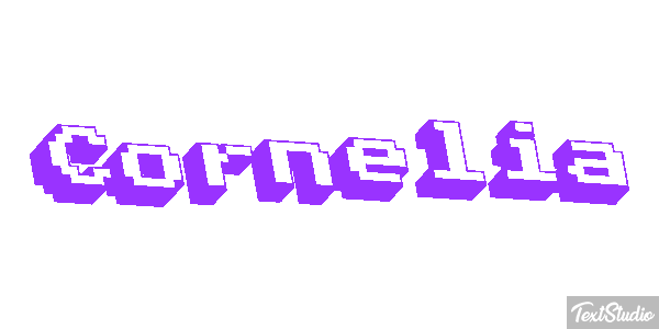 Cornelia Текстовый эффект