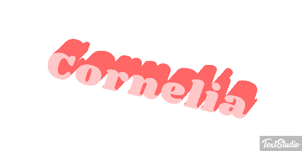Cornelia Текстовый эффект