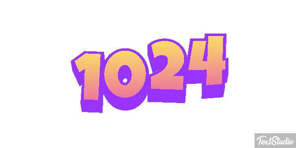 1024 Efekt tekstowy