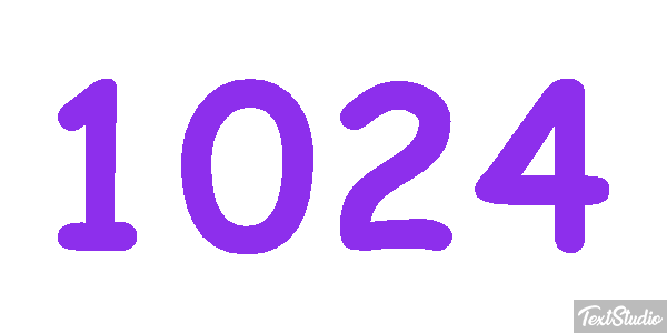 1024 Efekt tekstowy