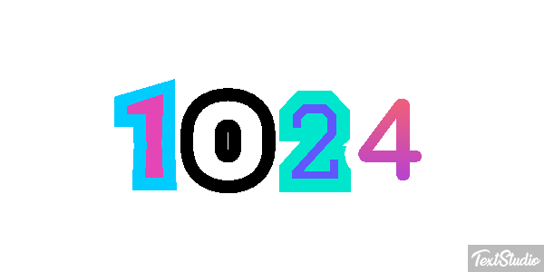 1024 Efekt tekstowy