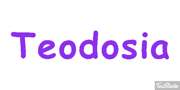Teodosia Effetto testo