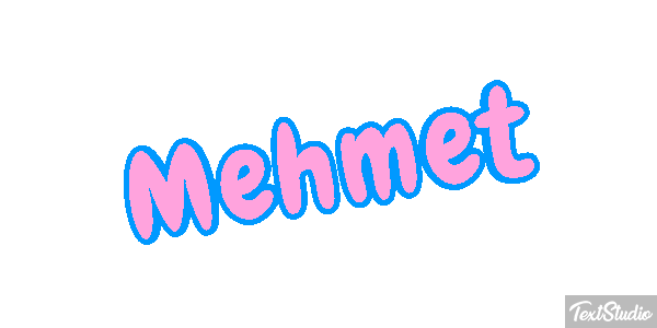 Mehmet Texteffekt