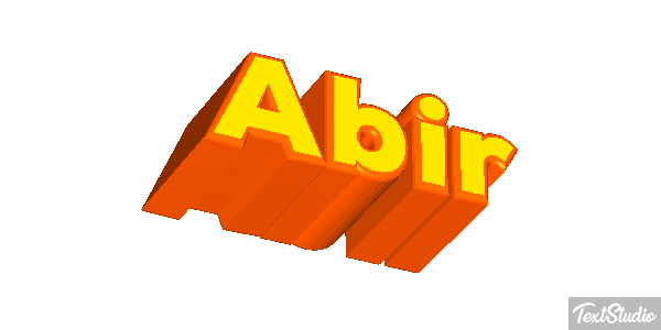 Abir Efecto de texto