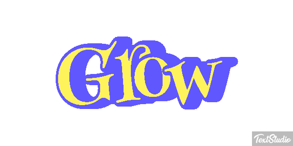 Grow Text effect