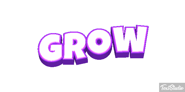 Grow Text effect