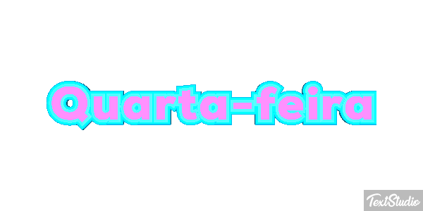 Quarta-feira Text effect