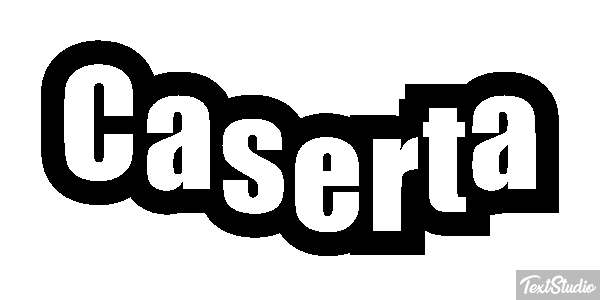 Caserta Tekst effect
