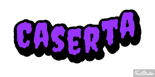 Caserta Tekst effect
