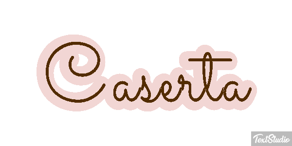 Caserta Tekst effect