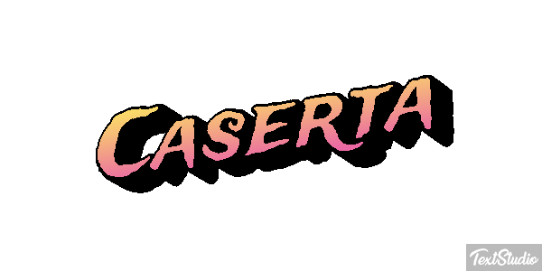 Caserta Tekst effect