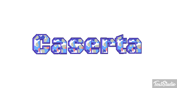 Caserta Tekst effect