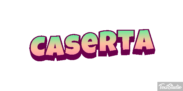 Caserta Tekst effect