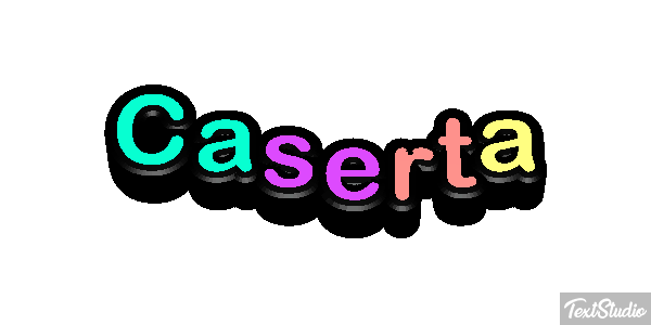 Caserta Tekst effect