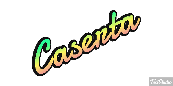 Caserta Tekst effect